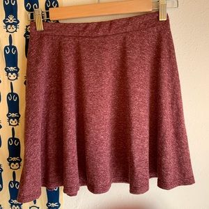 Cotton mini skirt